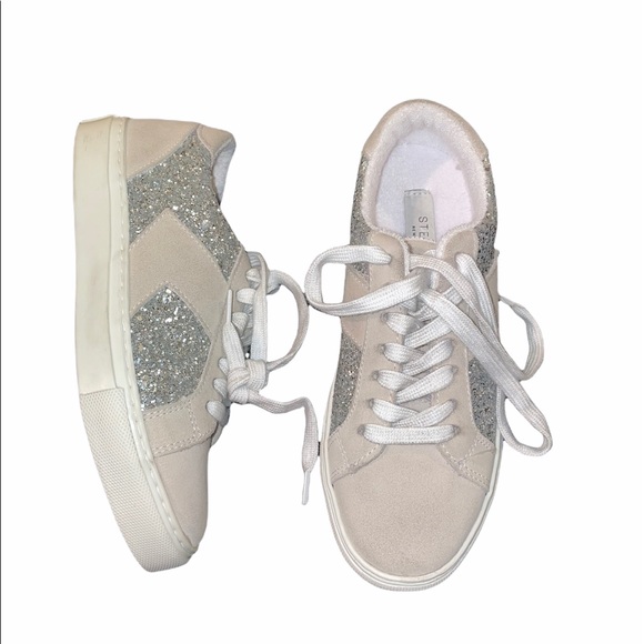 NEW Steven By Steve Madden Parody Glitter Sneaker - Picture 4 of 5
